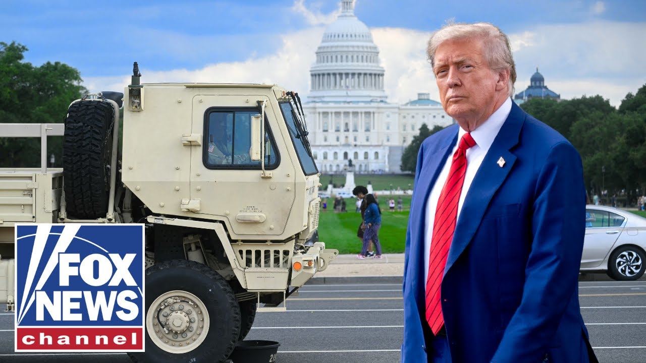 JUST IN: Trump to go on patrol with DC police, National Guard