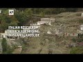 Italian rescuers search for missing in island landslide - 01:16 min - News - Video