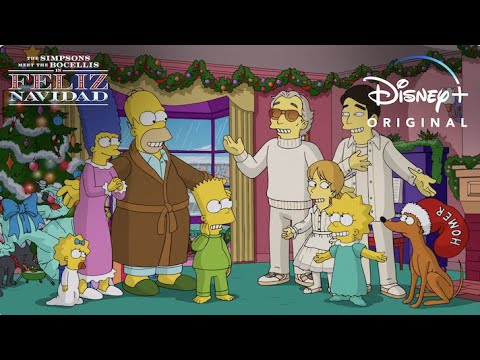 The Simpsons Meet the Bocellis in Feliz Navidad'