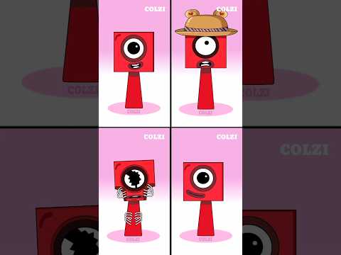 sprunki OC Number Block 1 phase 4 _ sprunki incredibox#brainrot #sprunki #funny
