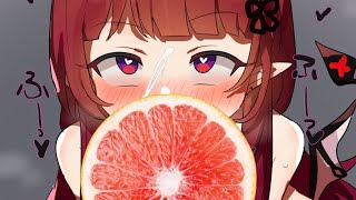 The grapefruit technique🍊