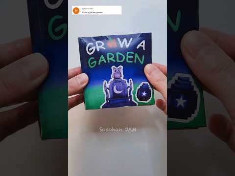 Roblox Grow a Garden Blindbag Game book 로블록스 그로우어 가든 블라인드백 게임북 Twilight shop 황혼가게 #roblox #asmr