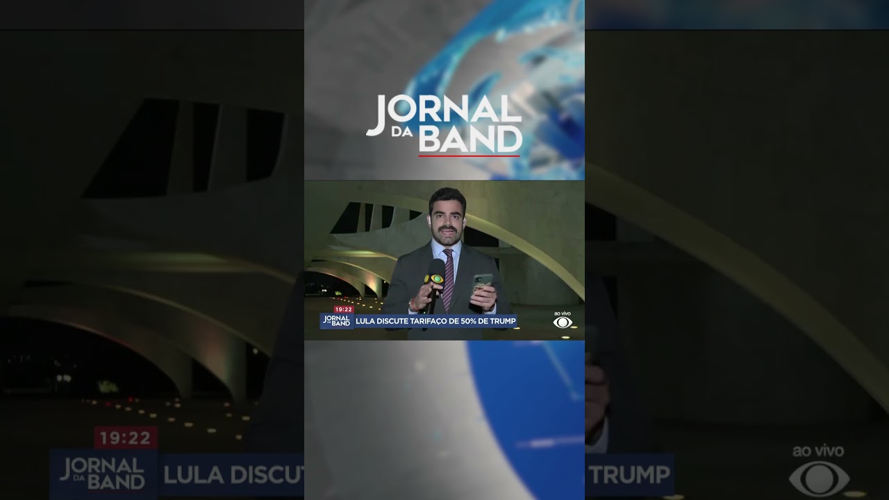 Trump anuncia taxas de 50 contra todos os produtos brasileiros Lula convoca reunião shorts