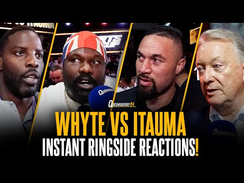 Moses Itauma Knocks Dillian Whyte Out In The First Round | CHISORA, PARKER, OKOLIE REACT