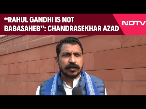 Chandrasekhar Azad News | Chandrashekhar Reacts to Jairam Ramesh: “Rahul Gandhi is Not Babasaheb”