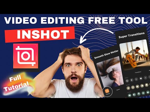INSHOT Tutorial For Beginners 😎| Free Tool | Edit Photos & Videos