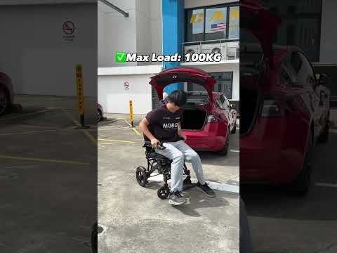 MOBOT MWheel RS Motorised Electric Wheelchair - LIGHTWEIGHT FULL SUSPENSION Electric Wheelchair