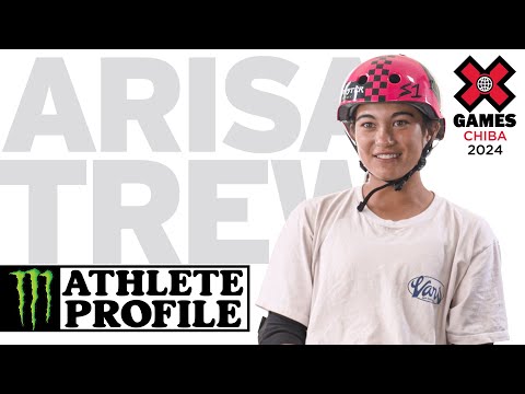 Will Arisa Trew Get her 4th Skateboard Gold at X Games Chiba 2024 |
Monster Athlete Profile