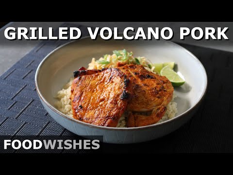 Grilled Volcano Pork - An Eruption of Indonesian Flavor - Food Wishes