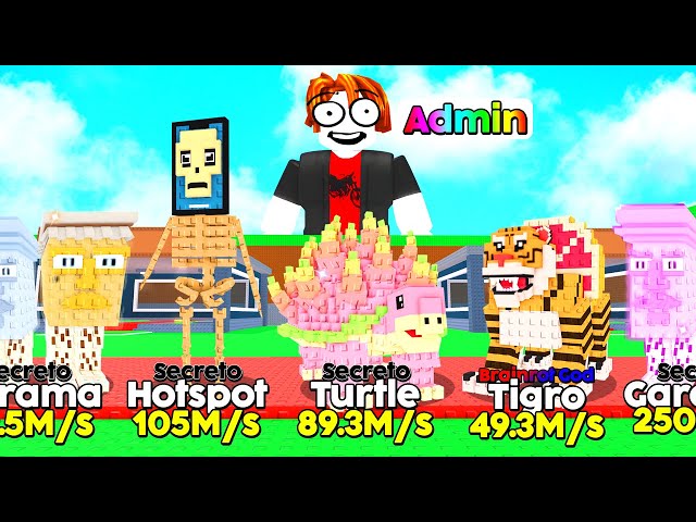 USEI ADMIN PRA ROUBAR BRAINROT SECRETO NO ROUBE O BRAINROT 🥸 (NÃO DEIXEM O DONO DESCOBRIR)