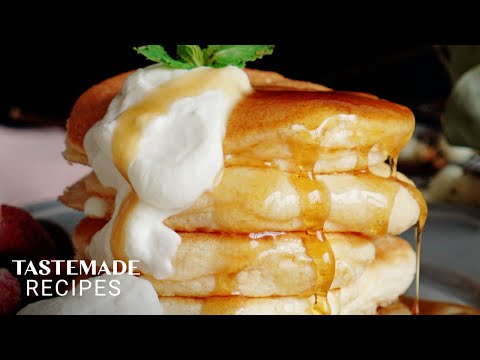 The Perfect Souffle Pancake Recipe | Tastemade