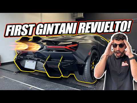 Gintani Exhaust Installation on Lamborghini Revolto: Power Unleashed