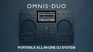 AlphaTheta OMNIS-DUO All-In-One Battery Powered Portable DJ System in action - learn more