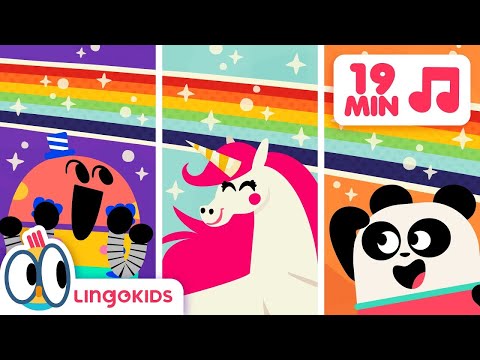 Sparkles and Rainbows ✨🌈 HAPPY SONGS FOR KIDS | Lingokids