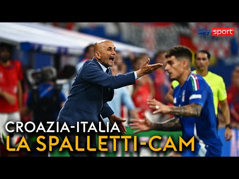 Croazia-Italia: la Spalletti Cam