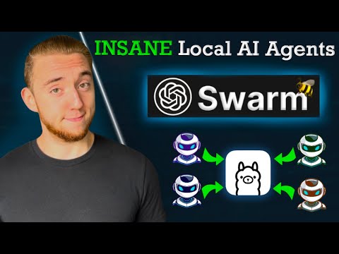 Ollama + OpenAI's Swarm - EASILY Run AI Agents Locally