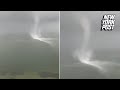 Water tornado looms off the Florida coast at bone-snapping speed