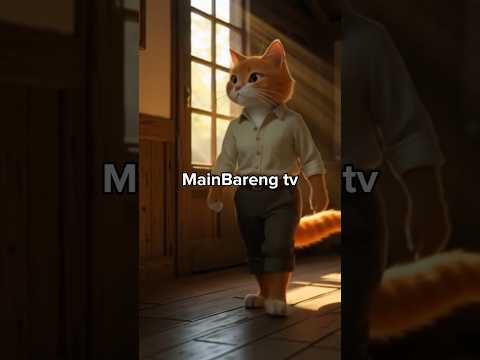 Oyen dan Bayangan Ajaib #cat #kucinganggoralucudanimut#kucing #imut#ai#cute