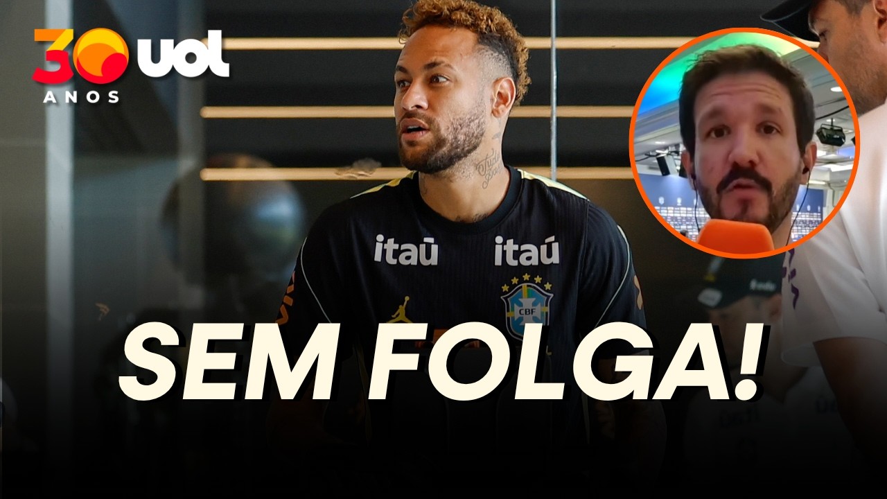 NEYMAR NÃO TERÁ FOLGA E FICARÁ FECHADO NO HOTEL TRABALHANDO EM DOIS PERÍODOS