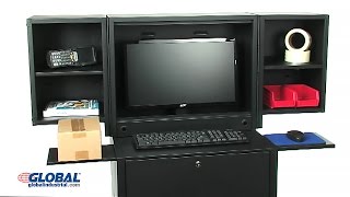 Fold Out Computer Cabinets