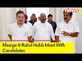 Rahul, Kharge Hold Virtual Meeting | Leaders Arrive At AICC HQ
