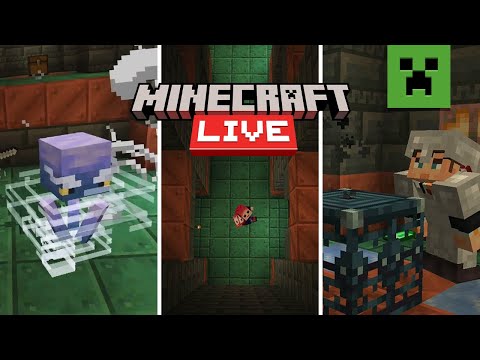 Minecraft Live 2023: Discovering the trial chambers!