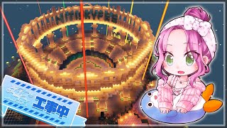 【minecraft】スカイフェスの準備 ！めにまにカンパニーお仕事の時間です【にじさんじ/桜凛月】