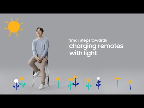 Small steps towards charging remotes with light l Samsung