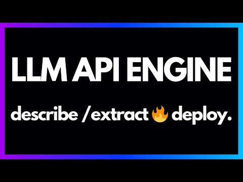 LLM API Engine: Describe API, Extract Sources with Firecrawl, Deploy in Seconds 🔥