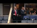 Trump receives a mix of cheers and boos as he attends the US Open  - 01:01 min - News - Video