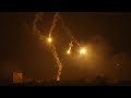 Israels Sderot Captures Stunning View of Flares over Northern Gaza | News9