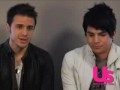 Adam Lambert and Kris Allen chat with US magazine [ HD ]