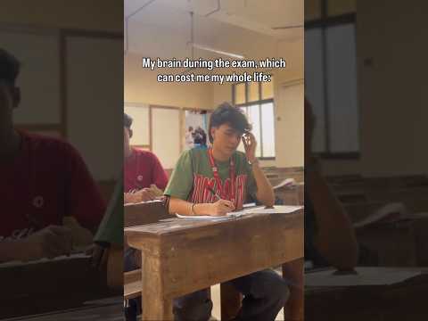 exam hall me ganna likh ke aa gaya #exam #comedy #shorts