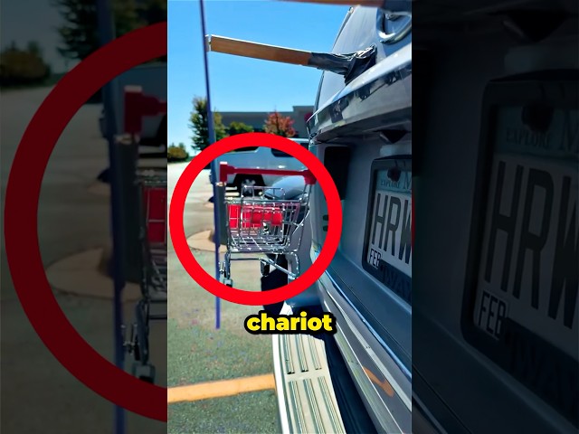 La blague du mini caddie 😅🛒