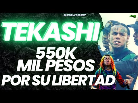 Tekashi logra su libertad por 550 mil pesos dominicanos