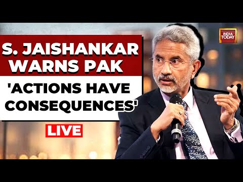 LIVE: S. Jaishankar Speech | Jaishankar Message To Pakistan | Jaishankar On Pakistan | India Today