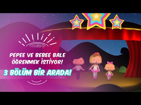 Pepee ve Bebee Bale Öğrenmek İstiyor! 💃🕺 Leliko ve Pisi İle 3 Bölüm Bir Arada | Düşyeri