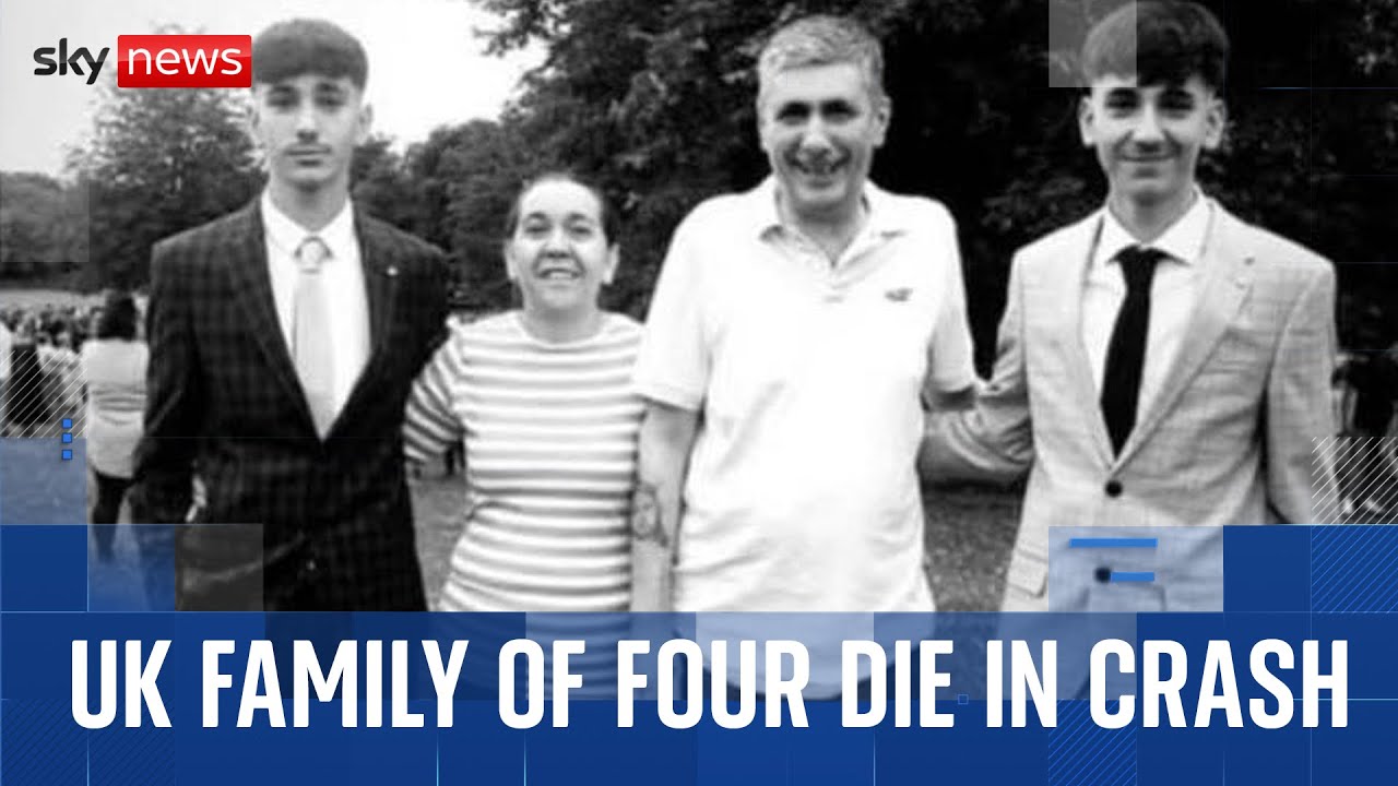 Four members of UK family die in crash on holiday in Portugal