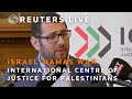 LIVE: International Centre of Justice for Palestinians hold news conference