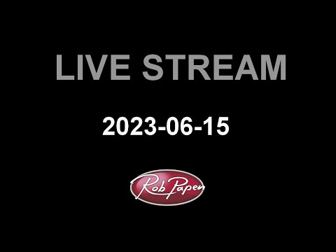 Rob Papen Live Stream 15 June 2023 Tweaking!!
