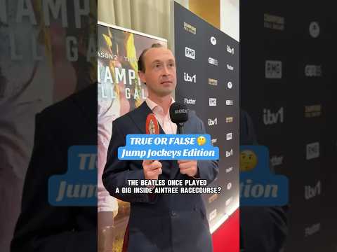 We put the jump jockeys to the test in a True or False challenge… 👀