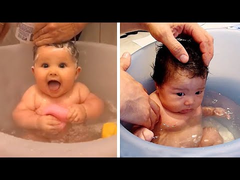Kids and babies Playing with Water and Funny Water Fails Videos
