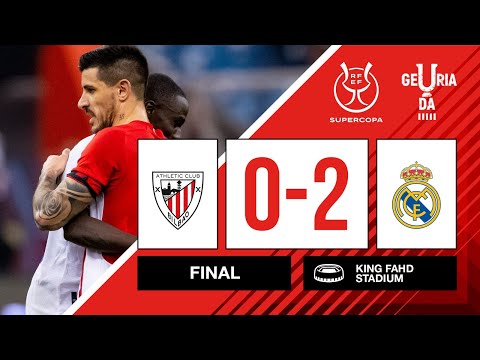 HIGHLIGHTS I Athletic Club 0-2 Real Madrid I Final Supercopa 2022 I LABURPENA I RESUMEN