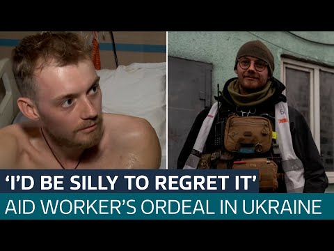 'A massive explosion': British aid worker recalls losing arm and leg in Ukraine | ITV News