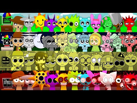 【ホラーゲーム】音楽を作るモンスター達がだんだん壊れていく神ゲーまとめ２【Sprunki】