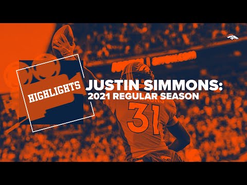 Justin Simmons' top plays of the 2021 regular season video clip