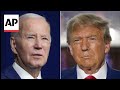 Biden and Trump issue dire warnings of the other in Georgia
