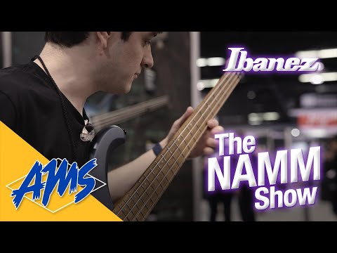 Craft your perfect tone with the new Ibanez EHB Basses and the AZ Electric Guitars | AMS NAMM 2024
