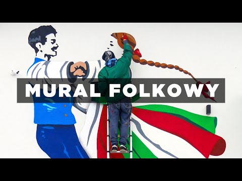 MURAL FOLKOWY - Dom Kultury Jastkowice