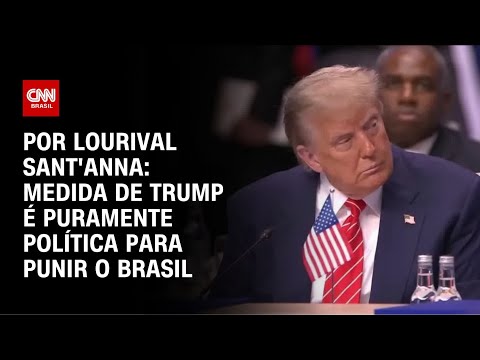 ​Análise: Trump cita Bolsonaro e impõe tarifa de 50% ao Brasil | CNN PRIME TIME